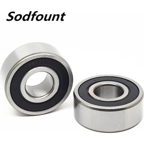 1pcs Double row ball ball angular contact ball bearing 3205 5205-2RS 3056205 size 25*52*20.6mm
