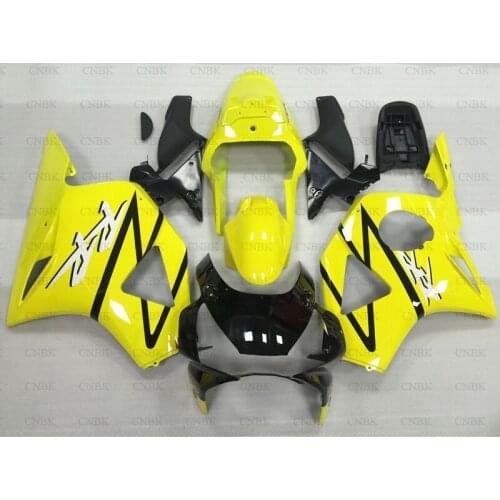 Fairing Kits for CBR900 954 2002 CBR954RR Fairing 03 CBR900 954 Abs Fairing 2002 - 2003 Yellow Black