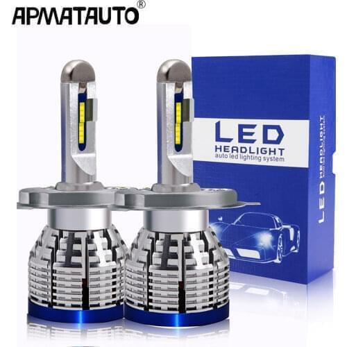 1 Set Car Headlight Bulbs For Toyota Yaris 2006 2007 2008 2009 2010 2011 2012 2013 2014 Hi/Low Beam H4 6500K Super White Light