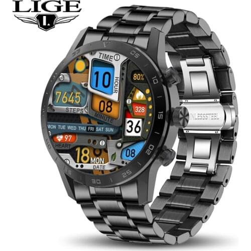 454*454 HD 1.39 inch Display Smart Watch Men Bluetooth Call Watch IP68 Waterproof Smart Bracelet Music Player Smartwatch For Men