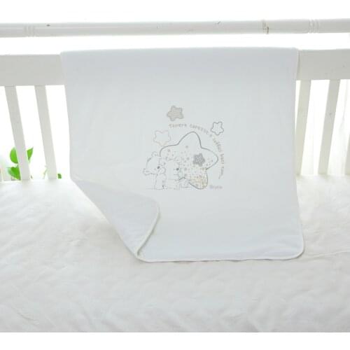 Baby blanket newborn carton thick double layer blanket baby bedding soft blanket 0-24 month stroller wrap quilt free shipping