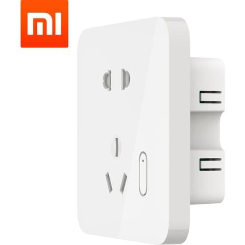 Original Xiaomi Mijia smart Home wall socket Mijia app remote control switch power statistics voice remote control OTA upgrade