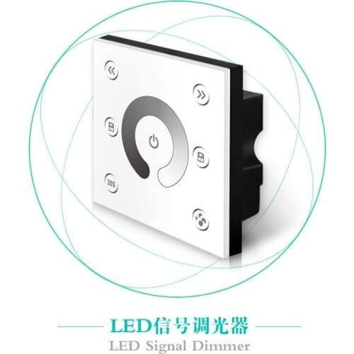 P1-PWM10V 2 channels 86 socket wall mounted led PWM10V signal dimmer