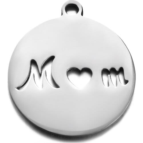 Cute Stainless Steel Jewerly Findings Charms for Bracelet Making DIY Necklace Anklet Pendants Base 39 Styles Free Collocation