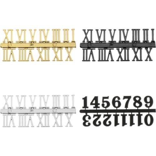 Handmade Roman Arabic Clock Numerals Restore For Quartz Clock Parts Digital Replacement Gadget DIY Repair Tools Accessories