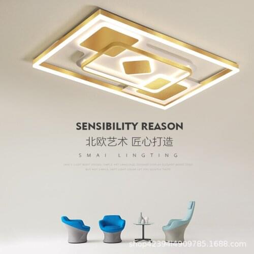 Modern led panel lights light ceiling AC85-265V Living Room cafe hotel kitchen fixtures home decoration ceiling lamp