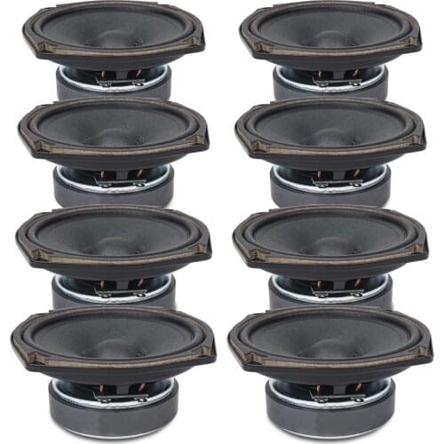 Sound Town 8-Pack 5" Full Range Speakers, Replacement Drivers for PA DJ Speakers, Column Speakers (STLF-C4-8PACK)