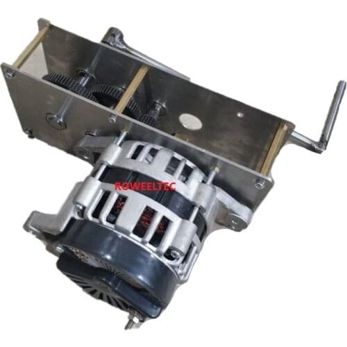 12V 2000W hand crank generator battery battery car emergency charging high power 14V24V28V volt