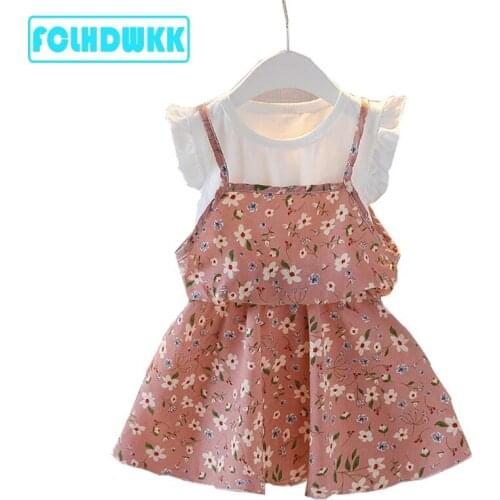 2018 Brand Children Dress Girls Summer Floral Party Princess Dresses Toddler Clothing Kids Girls Dress For Baby Dropshipping