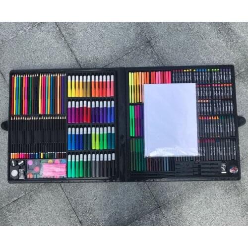 338 PCS of watercolor pens crayon Painting tools