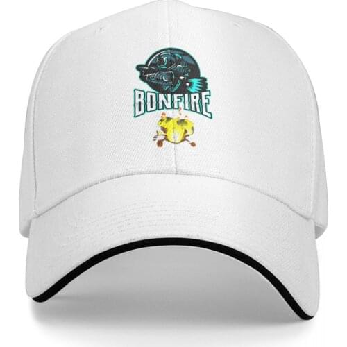 Bonfire Crypto Promo Mens and Womens cap Print Anime Golf hip hop Novelty caps