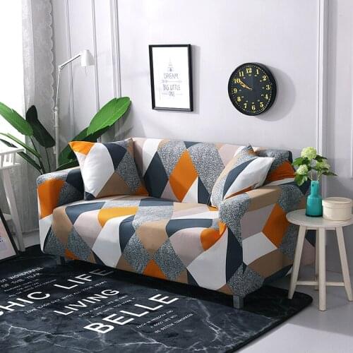 Plaid Sofa Covers For Living Room Universal Elastic All-inclusive Nonslip Cushion Sofa Cover General Full Cover For 1/2/3 Seater