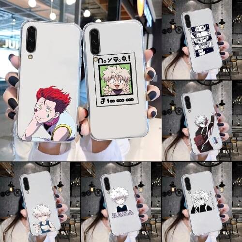 Hunter X Hunter Killua Hisoka Phone Case For Samsung Galaxy A 3 5 7 8 10 20 21 30 40 50 51 70 71 E S 2016 2018 4G transparent