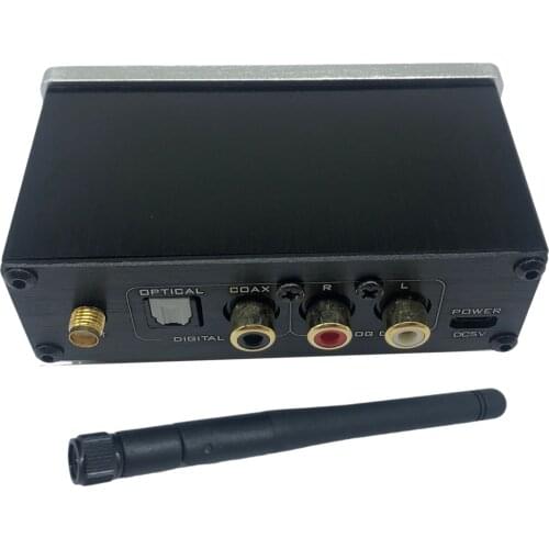 DC5V BTS1 CSR8670 4.0 CSR8670 Bluetooth Receiver Amplifier APT-X Wireless Audio Receiver Antenna Support Fiber Coaxial AUX Outpu