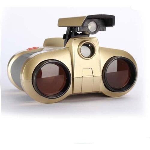 Children 's Night Vision 4X30 Binoculars with Light Green Film Focusing Night Vision Binoculars Ordinary Binoculars