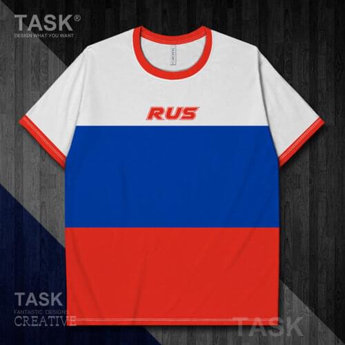 Russia Russian South KoreaAustralia Australia Spain Espana Quick Dry t shirt brands sporting t shirt for men summer clothes