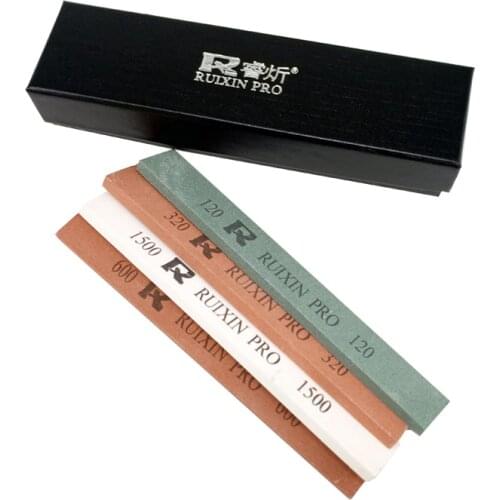 Ruixin pro RX-008 Knife sharpener replacement 4pcs whetstone 120 320 600 1500