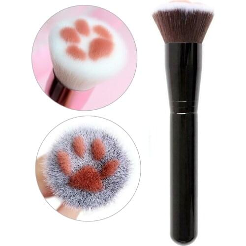 Makeup Brushes Cat Claw Paw Cosmetic Tool Soft Contour Foundation Powder Brush Face Powder Foundation Blush Brush