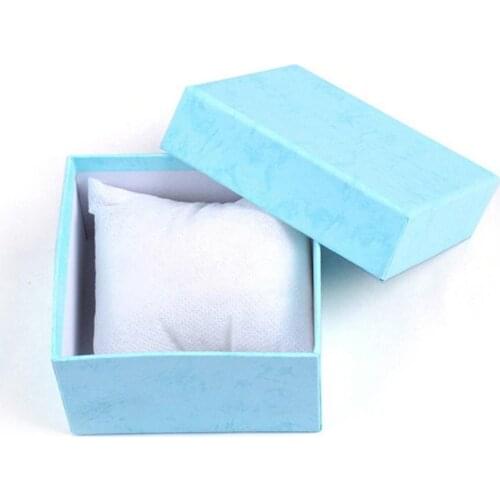 50% Hot Sales Square Wrist Watch Box Jewelry Display Storage Holder Organizer Packaging Case