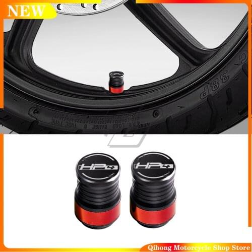 Motorcycle Accessorie Wheel Tire Valve Stem Caps CNC Airtight Covers For BMW Motorrad HP4 Race