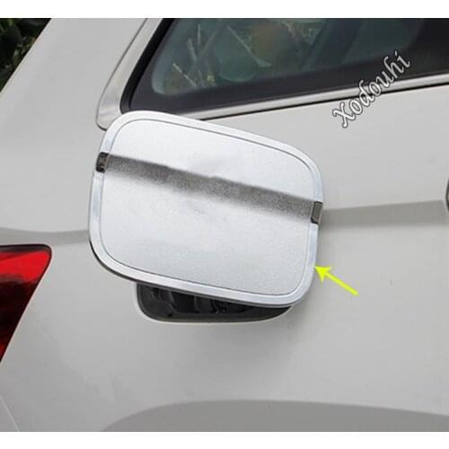 Car Sticker Cover Gas/Fuel/Oil Tank Cover Cap Styling Auto Parts Trim Frame For Skoda Kodiaq 2017 2018 2019 2020