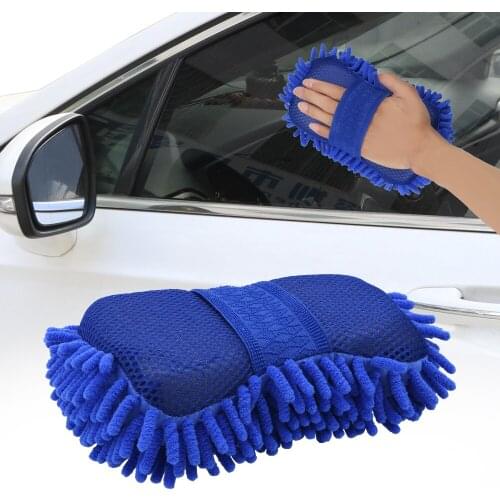 Paint Care Auto Maintenance Motor Motorcycle Brush Washer Car Cleaning Car Window Body Washing Gloves Soft Microfiber chenille