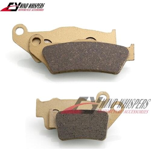 Copper fiber Front Rear Brake Pads For BAJAJ Pulsar 220 F S Adventure AS RS 200 2015 2016 200 NS 2014 2015 2016