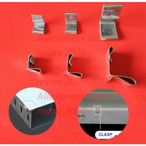 Cable trunking cover plate clasp spring-loaded catch wire distribution metal raceway cover cable tray bridge shackle lock catch