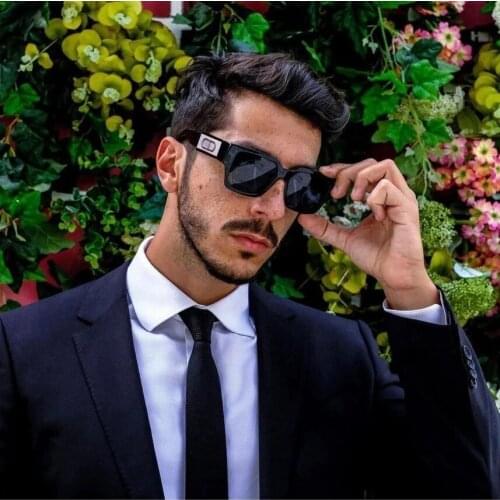 2021 New Luxury Fashion shadow Mens square Pilot Sunglasses Woman trend Modern Brand Design retro Sunglasses oculos de sol