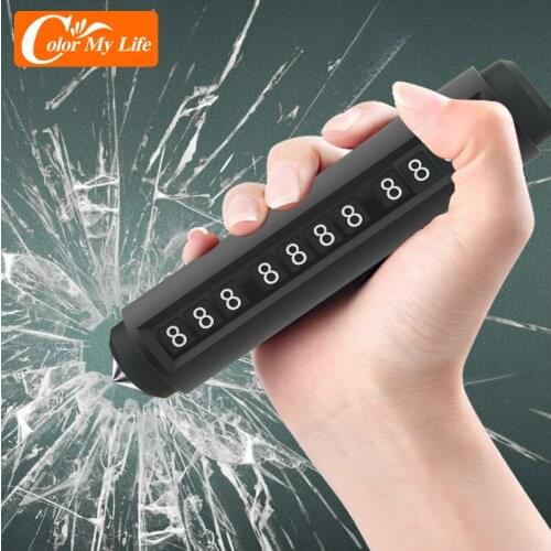 Luminous Car Temporary Parking Card Sticker Air Freshener Phone Holder for Lada Vaz Samara 2110 Niva Kalina Priora Granta Largus