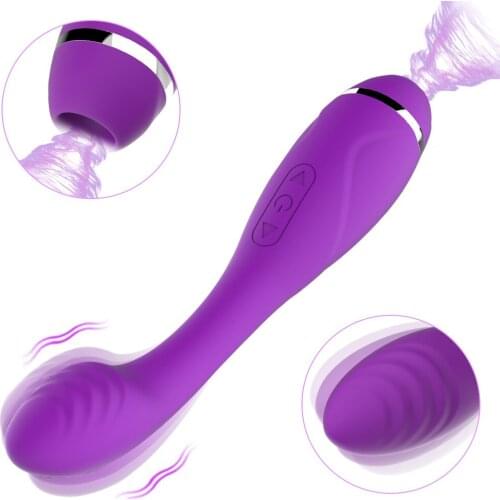 AV Vibrator Clitoral Sucking Vibrator Female For Women Clit Clitoris Sucker Vacuum Stimulator Dildo Sex Toys Goods For Adults