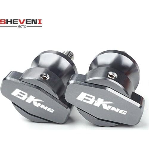 8MM For Suzuki B-KING 1300 Bking 1300 2008 2009 2010 2012 Motorcycle CNC stand screws Swingarm Spools slider High Quality