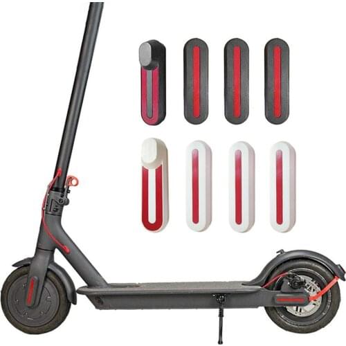 For Xiaomi Mi M365/Pro Electric Scooter Front And Rear Wheel Frame Protection Cover Reflective Sticker