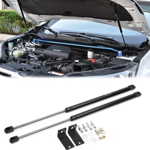 2pcs Front Engine Bonnet Hood Gas Shock Lift Strut Bars Support Rod For Honda CR-V CRV 2017 2018 2019 Car Styling