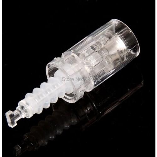 50pcs 12Pin Needle Derma Pen Bayonet Cartridge for Electric Auto Microneedle Derma Pen 12 pin Nano MYM Needles Tip