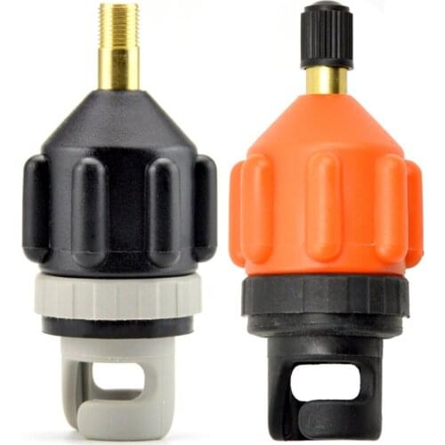 Kayak Canoe Surfboard Pump Adapter Rowing Boat Board Paddle Inflatable Air Valve Adaptor Attachment Boat Accessories