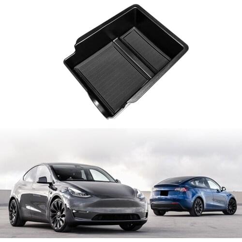 Car Central Armrest Storage Box for Tesla Model 3 Y 2021 Center Console Organizer Holder Containers