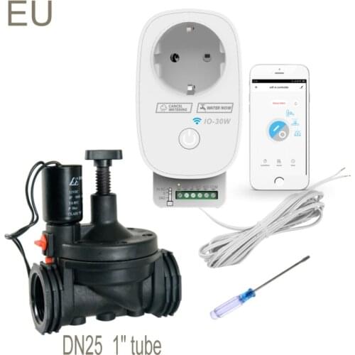 Tuya Wifi Garden Watering System Of Drip Automatic Multi-valves Irrigation Timer Garden Plant Water Timer Electronic Smart Home