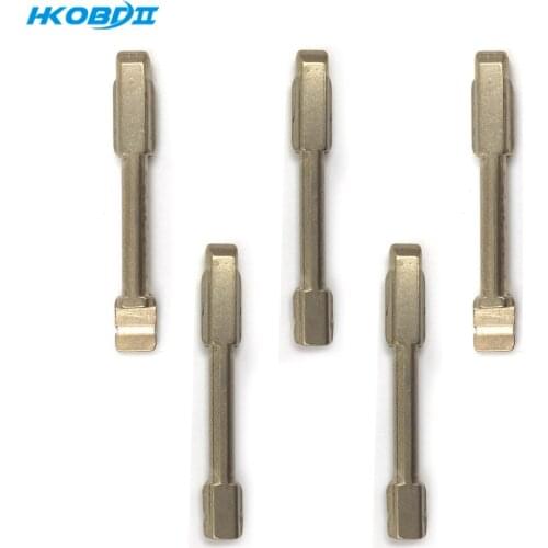 HKOBDII #90 for Ford Modified Blade Metal Blank Uncut Flip KD Remote Key Blade Type
