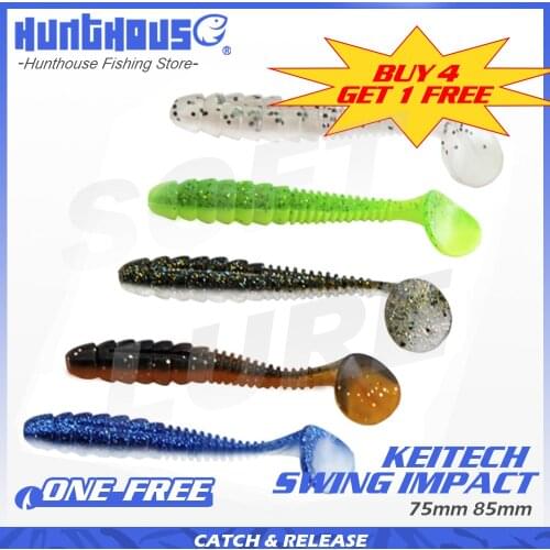 Hunthouse shadow soft rubber keitech Swing Impact soft fishing lure silicone bait fishing perch lures bait pike lure
