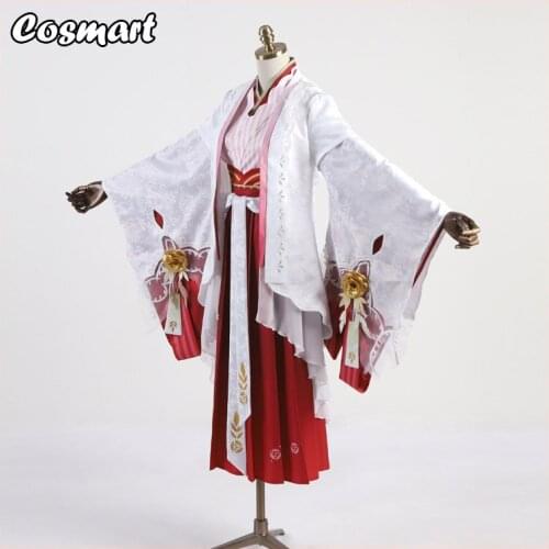 Game Onmyoji SR Kijo Momiji New Skin Dress Ghost Momiji Gorgeous Kimono Cosplay Costume Halloween Suit For Women Outfit