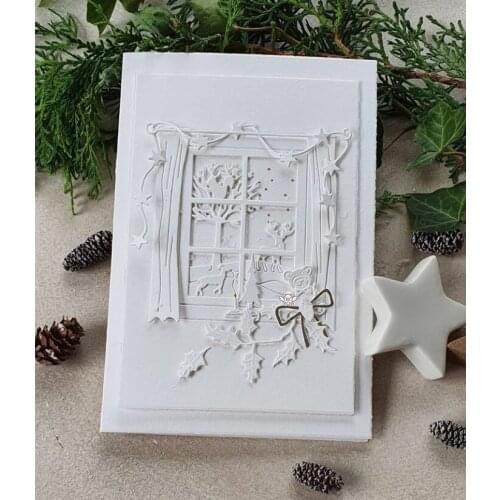 New Window star curtain metal Cutting Dies Stencils DIY Scrapbooking Paper/photo Cards Embossing Dies