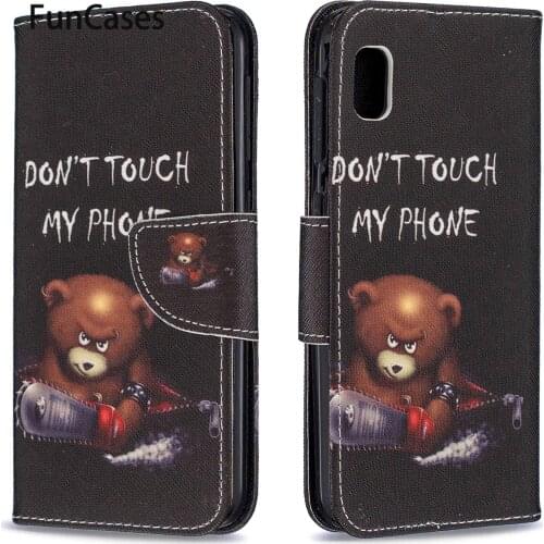 Feather Cases Covers For etui Samsung A10E Telephone Accessories Estojo sFor Telefon Samsung cellular A10E Wallet Flip Case