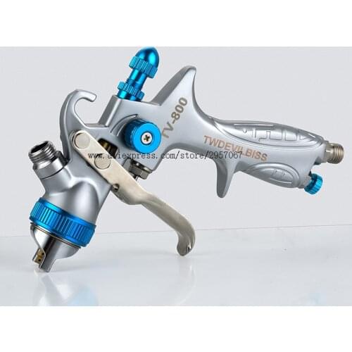 High Efficiency Spray Gun Professional Spraying Tool with 600cc Isposable Paint Cup H/O Quick No clean Paint Mixing Cup Adapter