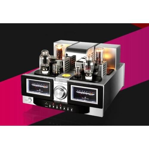 Latest YAQIN MS-650L tube amplifier HiFi combined single-ended high-power vacuum tube 845X2 / Soviet Union 6H8C*2 / 2A3X2