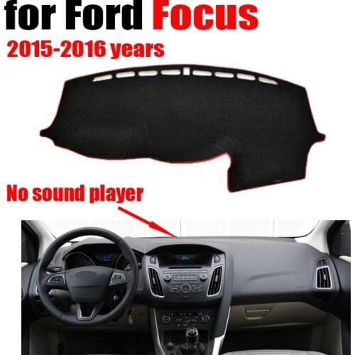 Car dashboard covers mat for Ford Focus Low configuration 2015-2016 Left hand drive dashmat pad dash cover auto accessories