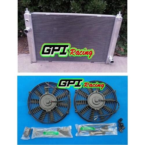 Aluminum radiator + FAN FOR LAND ROVER RADIATOR DISCOVERY II 2 V8 4.0L 4.6L 1999-04