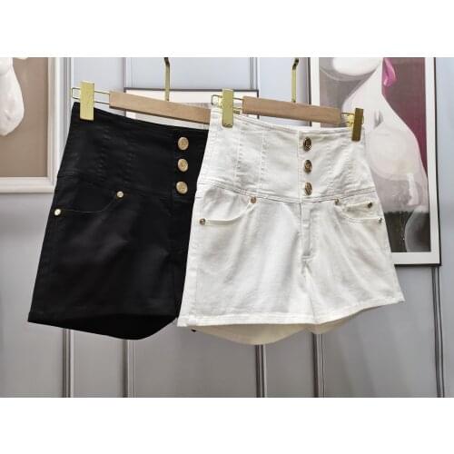 Luxury 2021SS Summer New Women High Waist Shorts Pants For Female 2 Color Gdnz 5.28