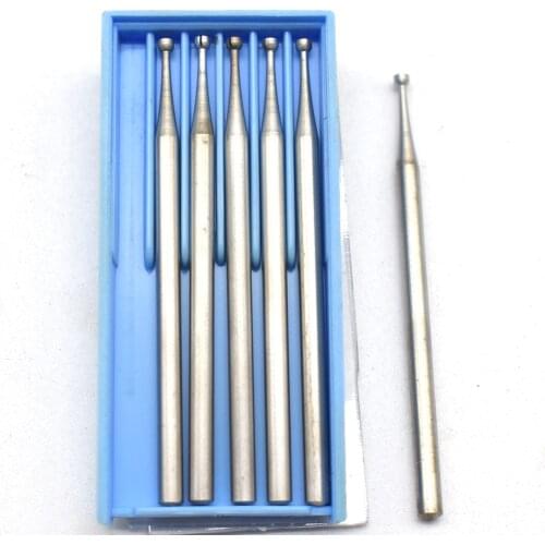 Cup Galleried Burs Steel Burs Series 0.9mm-0.23mm 6Pcs /lot For One Size Jewelry Polishing Tool