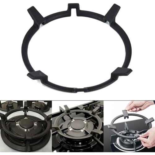 Universal Cast Iron Wok Pan Support Rack Stand for Burners Gas Hobs and Cookers Home Garden Supplies